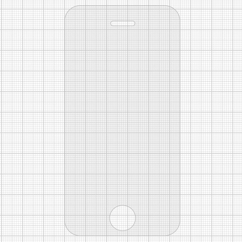 Защитное стекло All Spares для Apple iPhone 4, iPhone 4S, 0,26 мм 9H