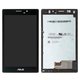 Дисплей для Asus ZenPad 7.0 Z370C, черный, с рамкой, #TV070WXM-TU1