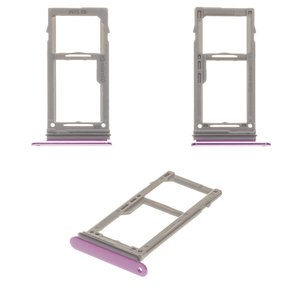 Тримач SIM карти для Samsung N960 Galaxy Note 9, фіолетовий, lavender Purple, single SIM