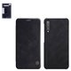 Чохол Nillkin Qin leather case для Samsung A750 Galaxy A7 (2018), чорний, книжка, пластик, PU шкіра, #6902048167629