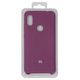Чохол для Xiaomi Redmi Note 6 Pro, фіолетовий, Original Soft Case, силікон, grape (43), M1806E7TG, M1806E7TH, M1806E7TI