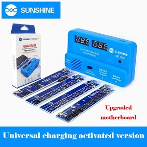Кабель для запуску батареї Sunshine SS 909, плата активації батареї, з цифровим індикатором зарядки, iphone 6 15 pro Max  Android  ipad