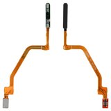 Шлейф для Xiaomi Redmi Note 9 Pro, Redmi Note 9 Pro Max, Redmi Note 9S, для сканера відбитка пальця (Touch ID), сірий