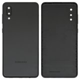Задня панель корпуса для Samsung A022F Galaxy A02, чорна