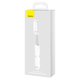 Монопод Baseus Ultra Mini, белый, с держателем, выдвижной, cелфи палка, с кнопкой, пластик, #SUDYZP-G02