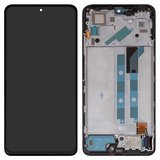 Дисплей для Xiaomi Redmi Note 11 Pro, Redmi Note 11 Pro 5G, чорний, з рамкою, Original (PRC)