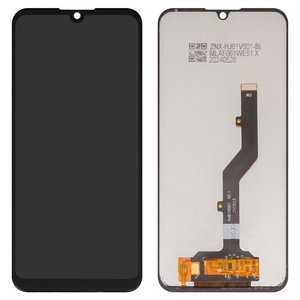 Дисплей для ZTE Blade A5 2020 , Blade A51 Lite, Blade A7 2019  , Blade A7 2020  , черный, без рамки, High Copy, SKI608 B09 V0.1 