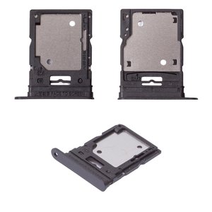 Держатель SIM карты для Xiaomi Redmi Note 14 4G, черный, midnight black