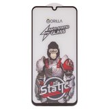 Захисне скло Gorilla для Samsung A155 Galaxy A15, M346 Galaxy M34, сумісне з чохлом, Full Glue, Anti-Static, чорний