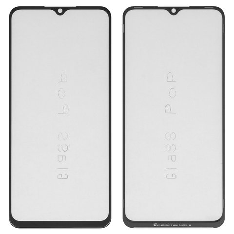 Стекло корпуса G+OCA PRO для Oppo A73 4G 2020 , A91, F15, Find X2 lite, Reno3, с OCA пленкой, черное