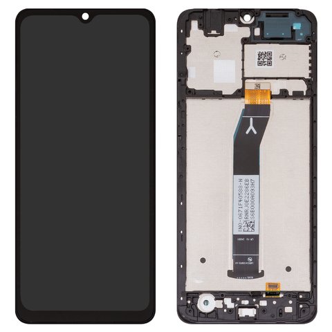 Дисплей для Xiaomi Redmi A3, Redmi A3x, черный, с рамкой, High Copy, 23129RN51X, 23129RN51H