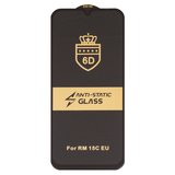 Защитное стекло ESD 6D для Xiaomi Redmi 15C 4G, совместимо с чехлом, Full Glue, Anti-Static, (без упаковки), черный, EU version