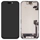 Дисплей для iPhone 16, черный, с рамкой, Copy, без упаковки, (TFT), ZY, IN CELL HD+