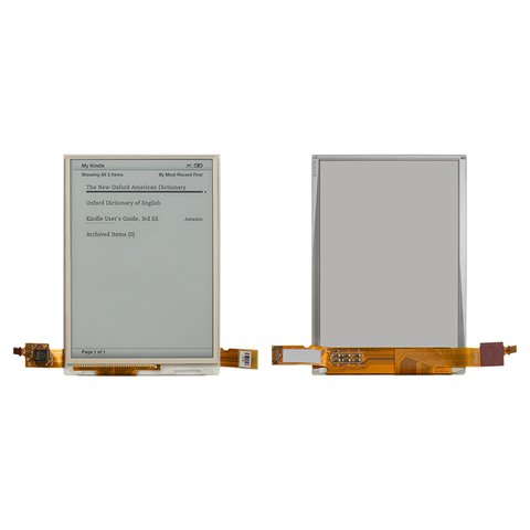LCD compatible with Ebook 6", without frame, 6", 800 x 600 #ED060SCC(LF C1