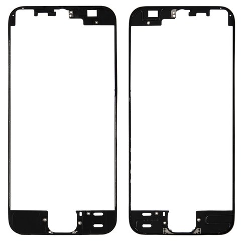 Рамка крепления дисплея для Apple iPhone 5S, iPhone SE, черная