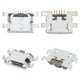 Charge Connector compatible with Sony C1904 Xperia M, C1905 Xperia M, C2004 Xperia M Dual, C2005 Xperia M Dual, D5102 Xperia T3, D5103 Xperia T3, D5106 Xperia T3, (5 pin, micro USB type-B)