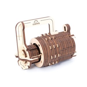 Mechanical 3D Puzzle UGEARS Combination Lock