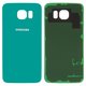 Housing Back Cover compatible with Samsung G920F Galaxy S6, (blue, 2.5D, Original (PRC))