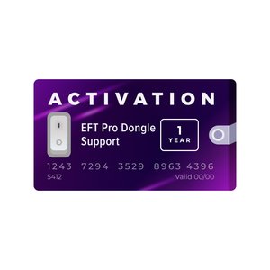 Activación de soporte por 1 año para EFT Pro Dongle