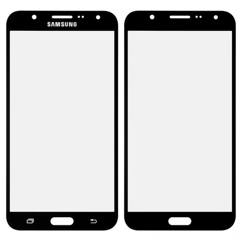 Vidrio de carcasa puede usarse con Samsung J700F DS Galaxy J7, J700H DS Galaxy J7, J700M DS Galaxy J7, negro