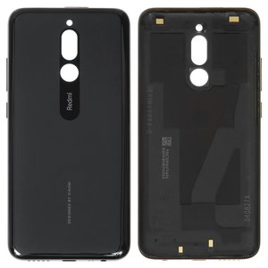 Panel trasero de carcasa puede usarse con Xiaomi Redmi 8, negra, con botones laterales, M1908C3IC, MZB8255IN, M1908C3IG, M1908C3IH