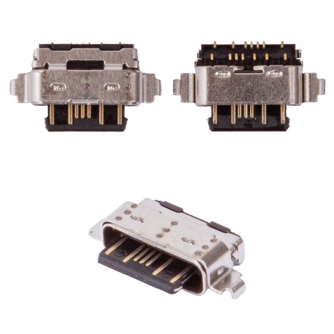 Charge Connector compatible with Nokia 5.1 Plus, 6.1 Plus, 7 Plus; Samsung, 14 pin, USB type C 