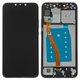 LCD compatible with Huawei Nova 3i, P Smart Plus, (black, with frame, Original (PRC))