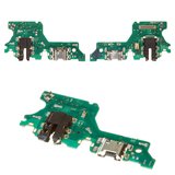 Cable flex puede usarse con Huawei P40 Lite E, del conector de carga, del conector de auriculares, con micrófono, placa del cargador, ART-L29/ART-L29N