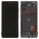 LCD compatible with Samsung G780 Galaxy S20 FE, (mint, with frame, Original, service pack, original glass) #GH82-24220D/GH82-24219D