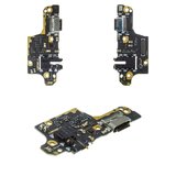 Flat Cable compatible with Xiaomi Poco X3, Poco X3 Pro, (headphone connector, charge connector, with microphone, with components, Original (PRC), charging board, MZB07Z0IN, MZB07Z1IN, MZB07Z2IN, MZB07Z3IN, MZB07Z4IN, MZB9965IN, M2007J20CI)