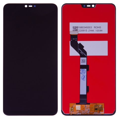 LCD compatible with Xiaomi Mi 8 Lite 6.26", black, without frame, Copy, M1808D2TG 