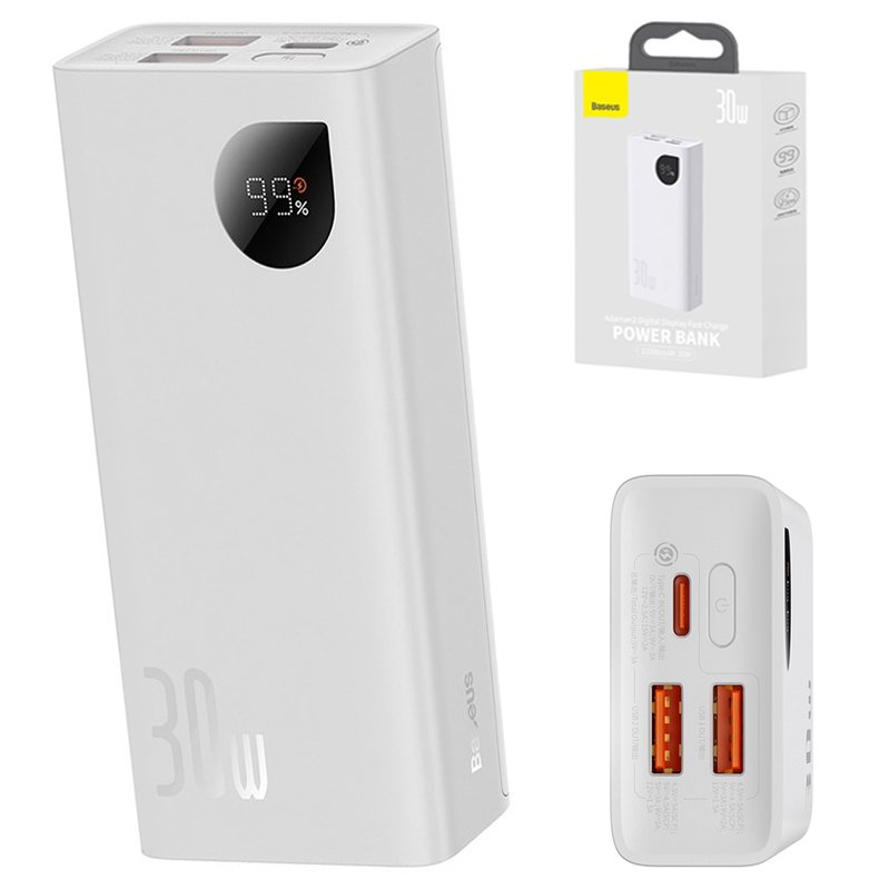 Batería Power Bank Baseus Adaman2 20000mah A 30w