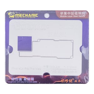 Plantilla BGA 3D Mechanic puede usarse con Apple iPhone 14 Pro, iPhone 14 Pro Max