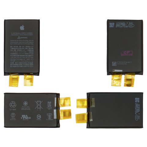 Аккумулятор для iPhone XS Max, Li ion, 3,7 В, 3700 мАч, повышенная ёмкость, без контроллера, #616 00505