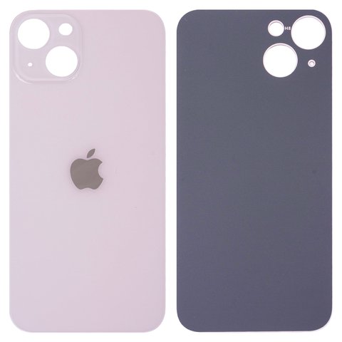 Housing Back Cover compatible with iPhone 13, pink, no need to remove the camera glass, Original PRC , big hole 