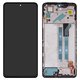 Pantalla LCD puede usarse con Xiaomi Redmi Note 12 Pro 4G, negro, con marco, Original (PRC)