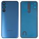Housing Back Cover compatible with Samsung M156 Galaxy M15, (dark blue, with camera lens, dark blue)