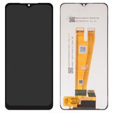 LCD compatible with Samsung A045 Galaxy A04, (black, without frame, High Copy)