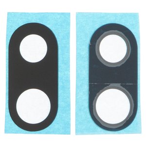 Camera Lens compatible with Google Pixel 7a, black, without frame 