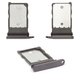 SIM Card Holder compatible with Google Pixel 9, (black, obsidian)