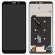 LCD compatible with Xiaomi Redmi 5 Plus, (black, without frame, (Box))