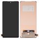 Pantalla LCD puede usarse con Infinix Camon 40 (CM5), negro, sin marco, Copy, (TFT)