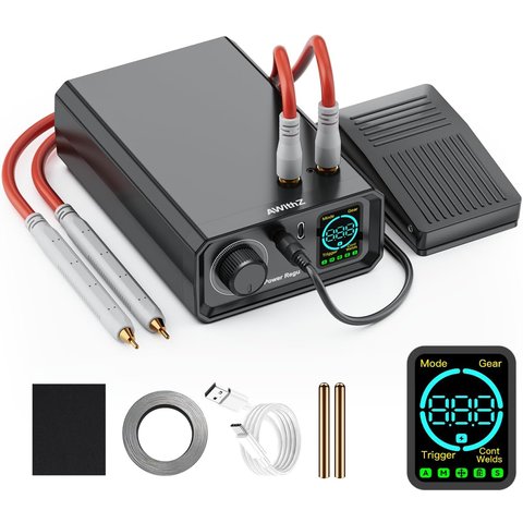 Máquina de soldadura por puntos AWithZ UK1, 9 kW