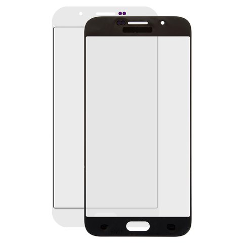 Housing Glass compatible with Samsung A800F Dual Galaxy A8, white 