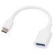 Type C OTG Cable, (white)