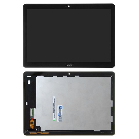 LCD compatible with Huawei MediaPad T3 10.0 AGS L09 , black, without frame 