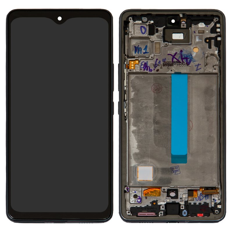 LCD compatible with Samsung A536 Galaxy A53 5G, (black, It