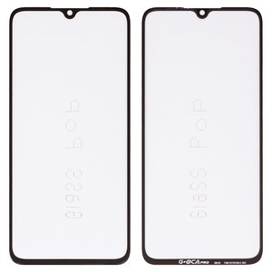 Housing Glass G+OCA PRO compatible with Xiaomi Mi 9 Lite, Mi CC9, with OCA film, black 