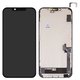 LCD compatible with iPhone 14 Plus, (black, with frame, HC, without IC, (OLED), GX OEM hard)