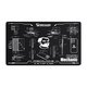 Insulation Mat Mechanic V79, (stain resistant, heat resistant, 600 mm, 350 mm)